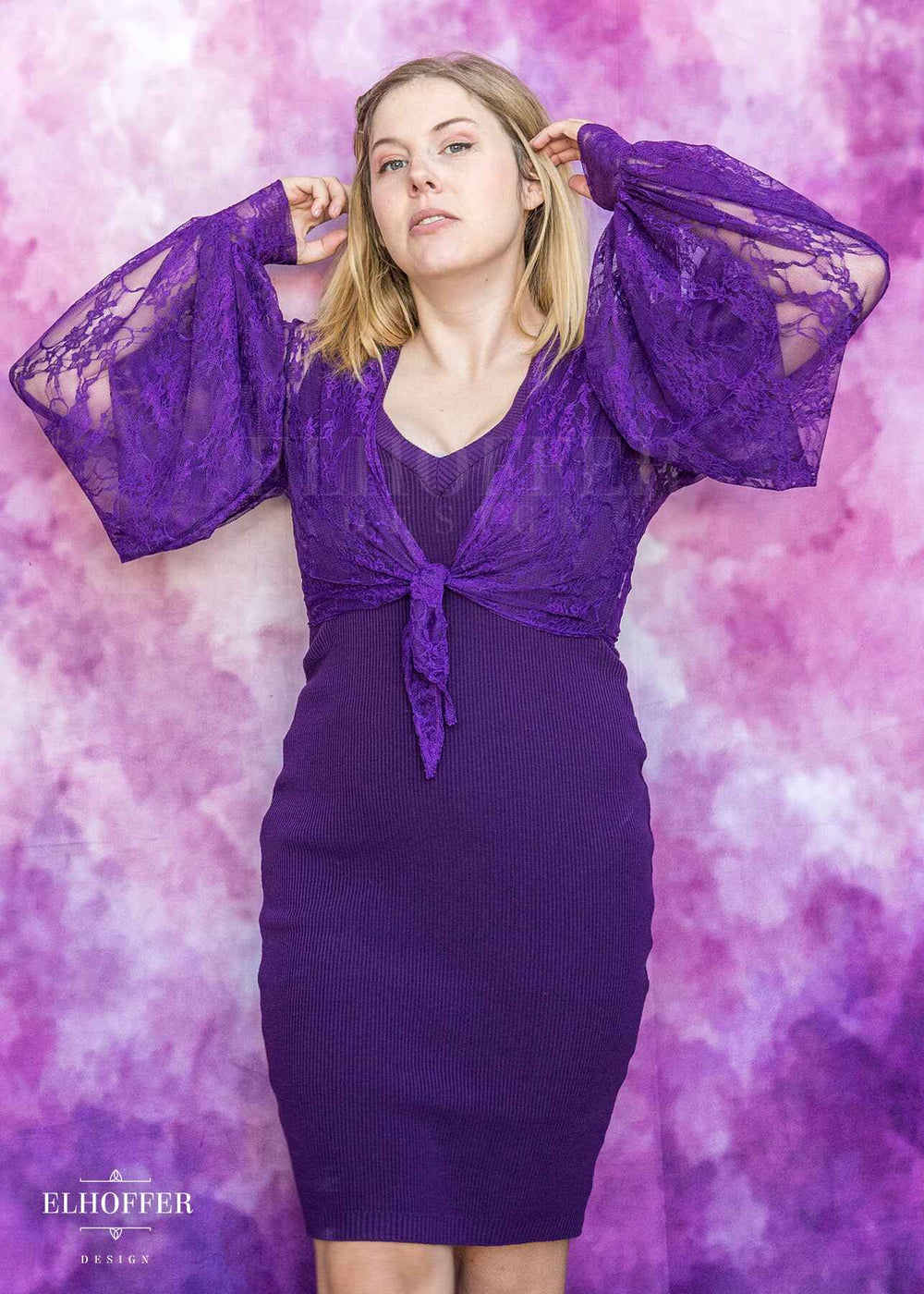 Essential Pisces Dress - Sinister Purple Dress