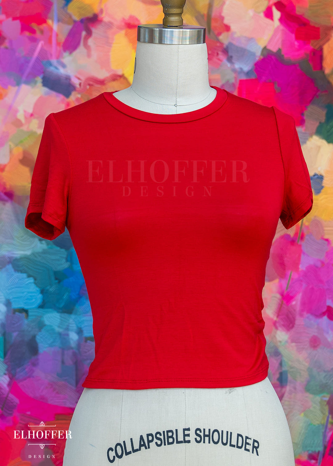 Essential Cozy Cancer Tee - Ruby