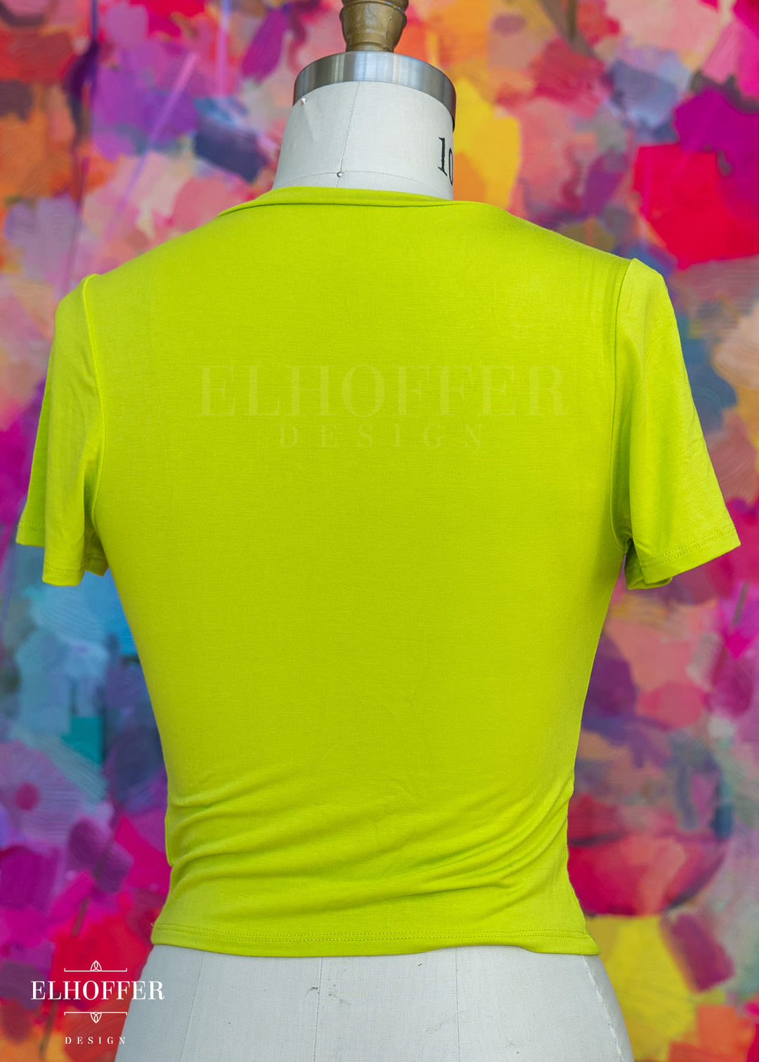 Essential Cozy Cancer Tee - Chartreuse Spring