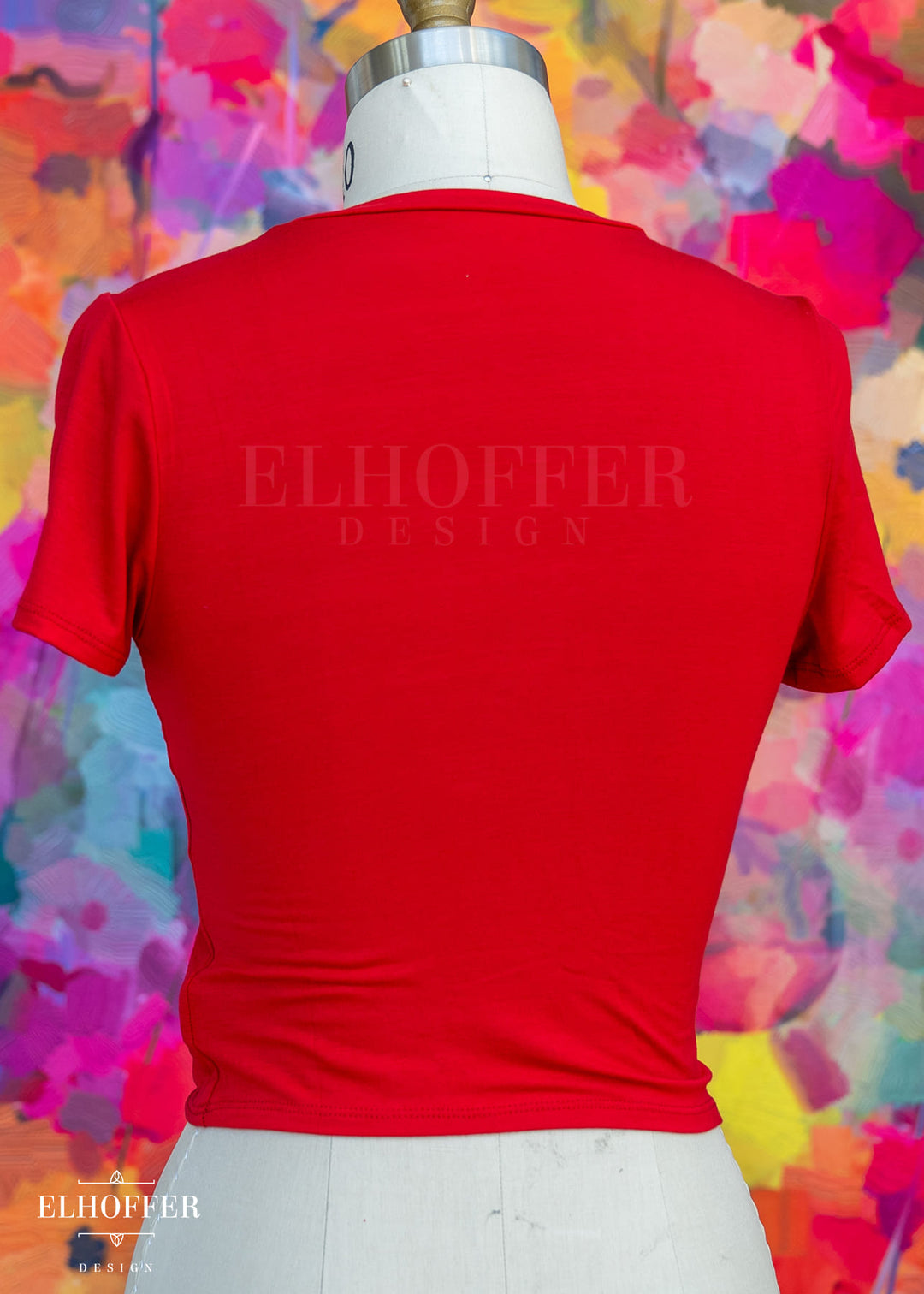 Essential Cozy Cancer Tee - Ruby