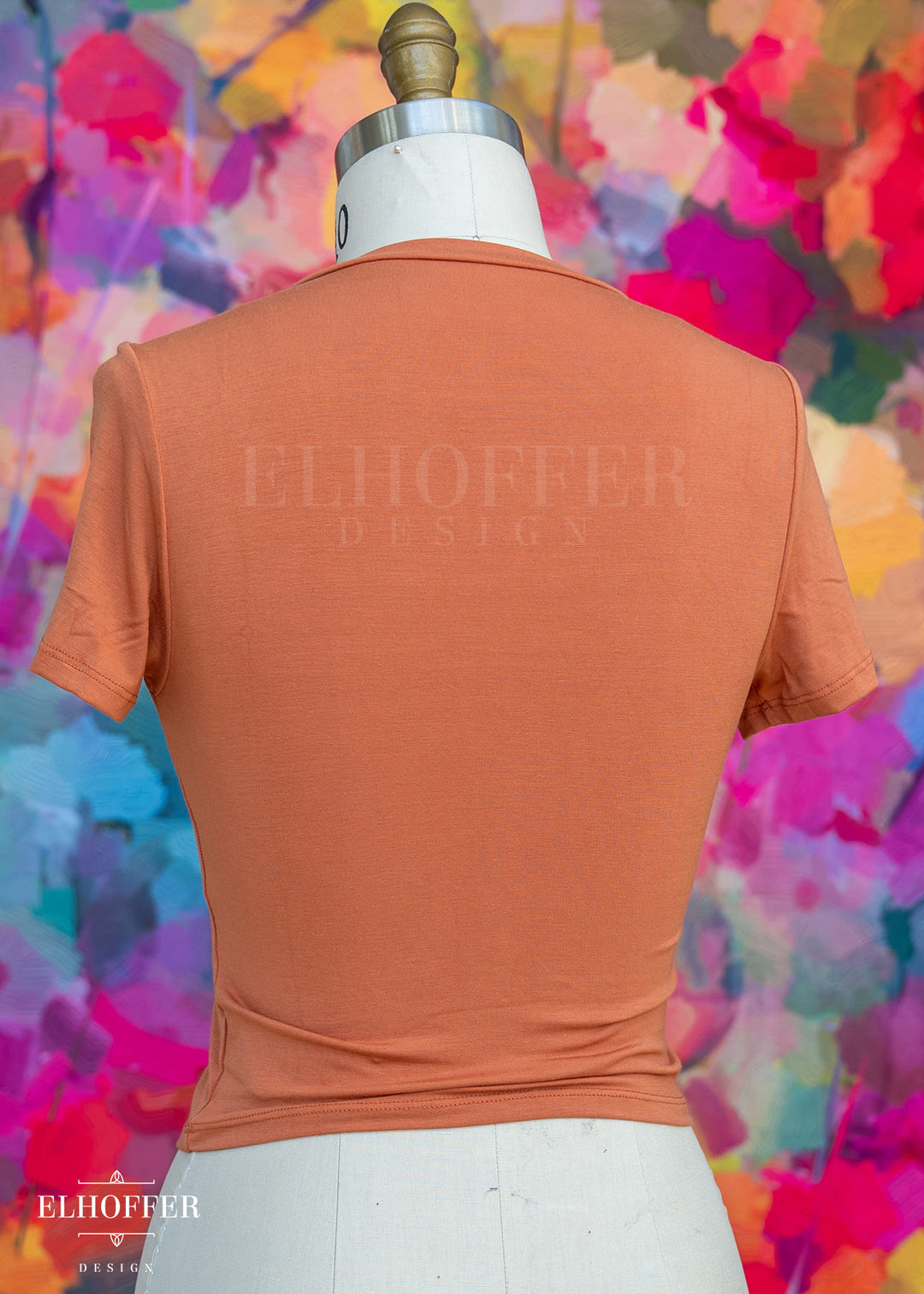 Essential Cozy Cancer Tee - Dusty Rust