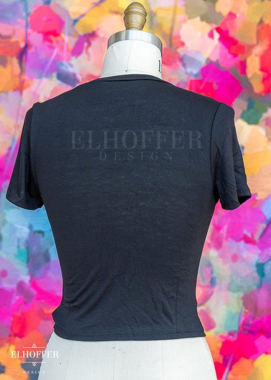 Essential Cozy Cancer Tee - Black