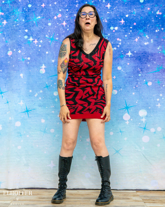 PREORDER - Demon Scars Knit Pisces Dress