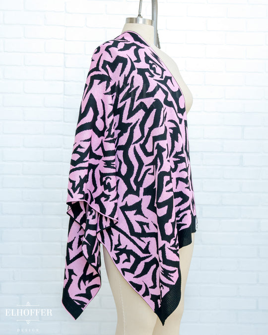 PREORDER - Demon Scars Knit Skirt - Handkerchief or Circle Skirt