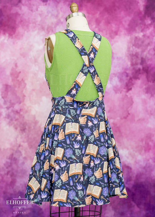 Essential Dorothy Pinafore - Lavender Spellcaster