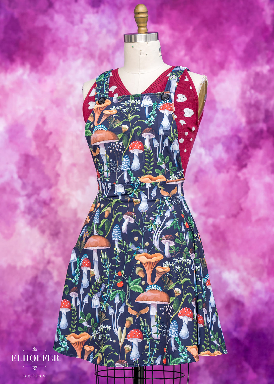 Essential Dorothy Pinafore - Foraging Mushrooms