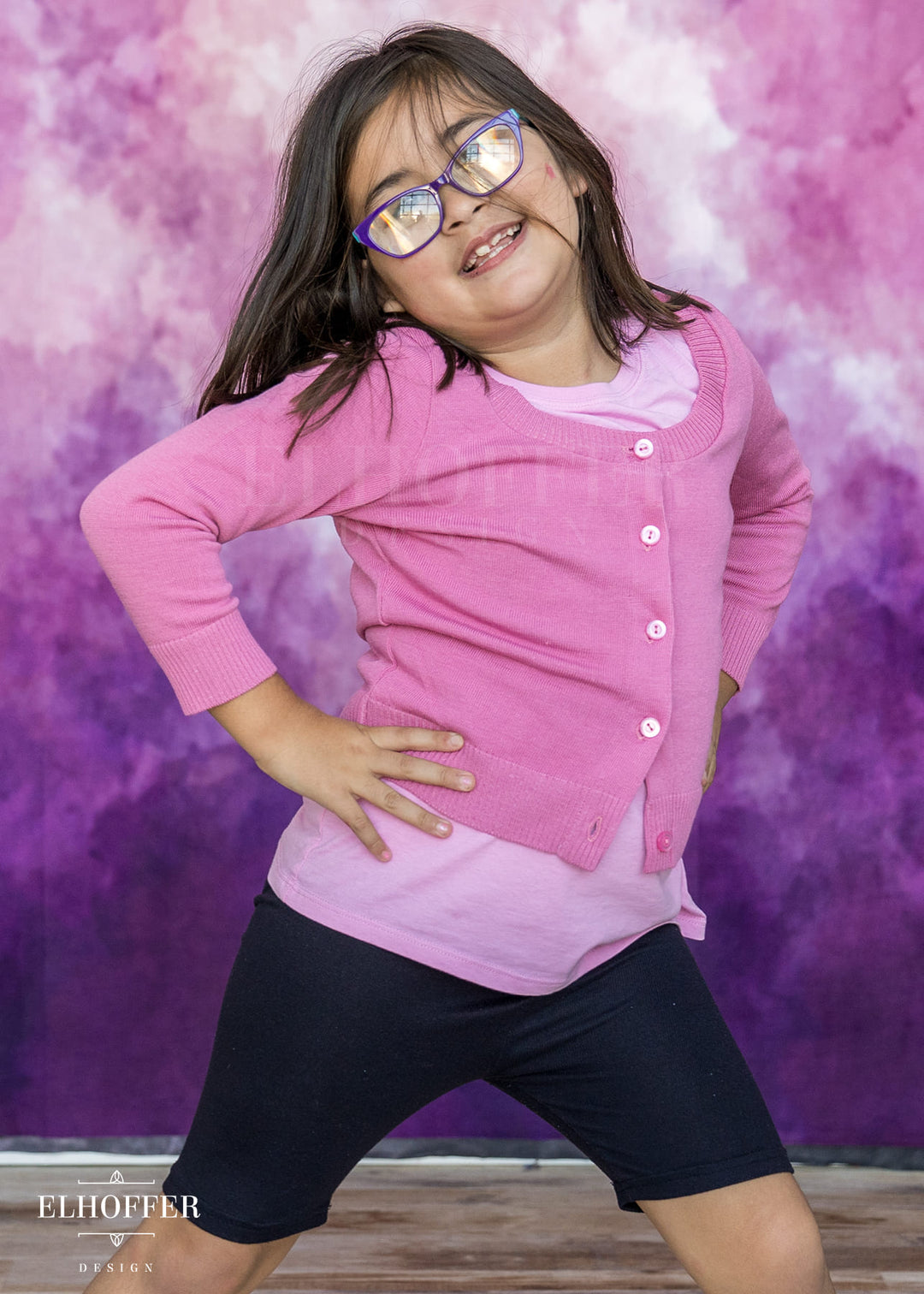 Essential Cordelia Cropped Cardi - Sweetheart Pink