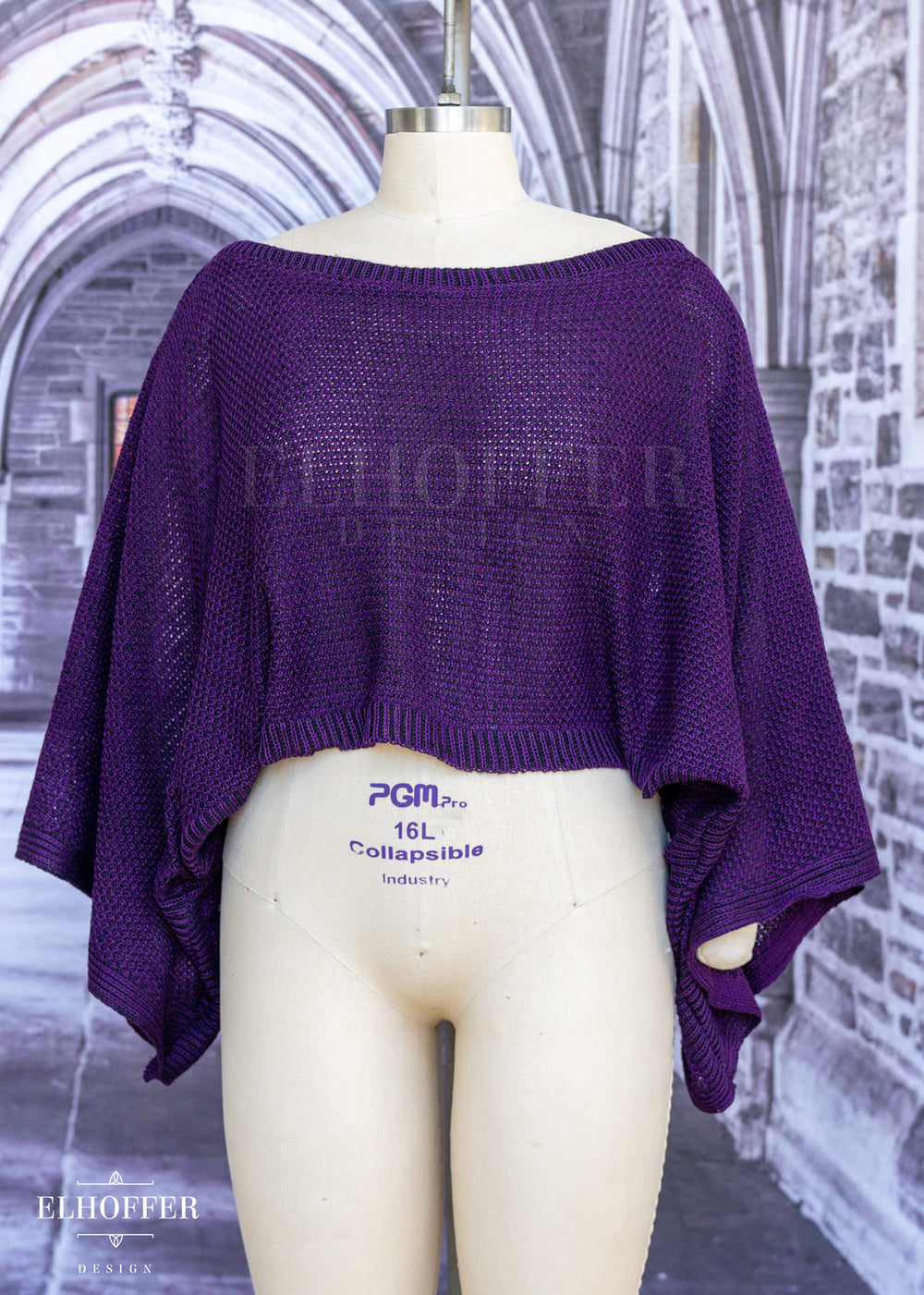 PREORDER - Essential Endora Cape Top - Dragon Wing Sinister Purple - Choose Your Own Adventure