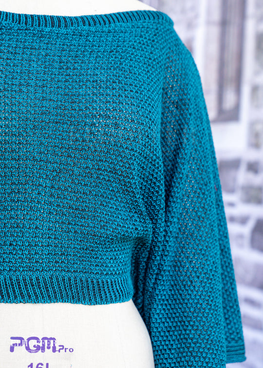 Essential Endora Cape Top - Dragon Wing Runic Teal