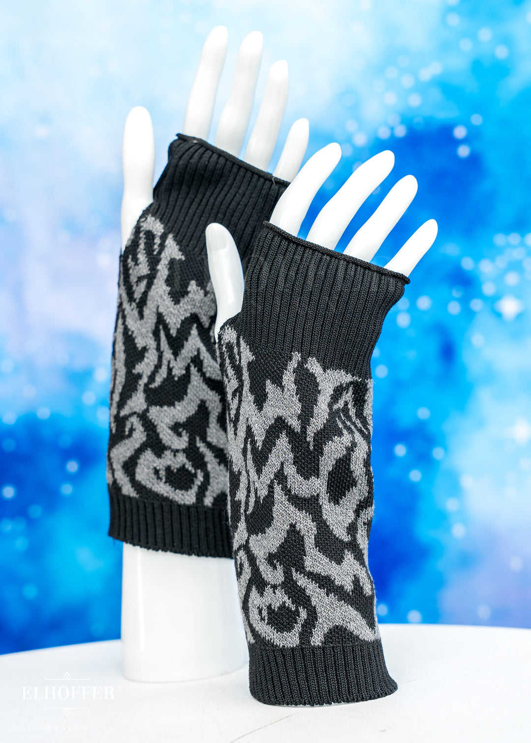Demon Marking Gloves - Black/Grey