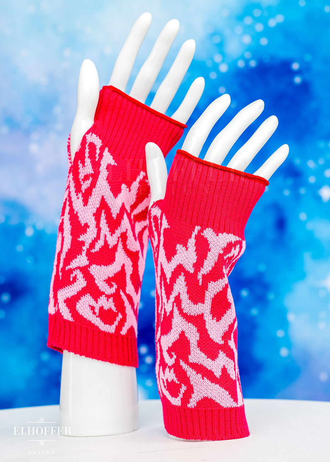 Demon Marking Gloves - Fuchsia/Pink