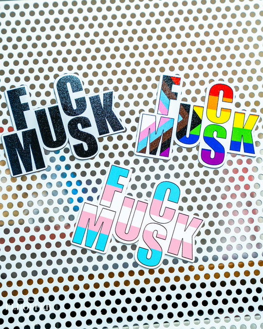 F*ck Musk Vinyl Magnet