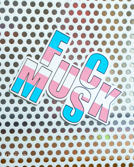 F*ck Musk Vinyl Magnet