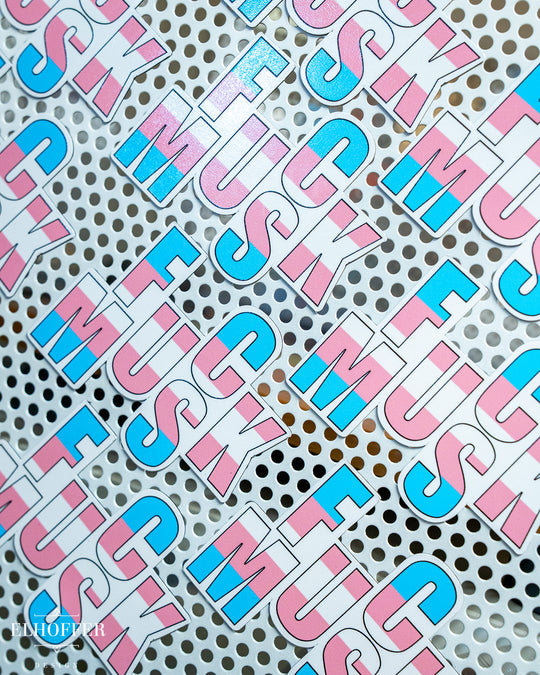 F*ck Musk Vinyl Magnet