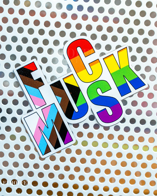 F*ck Musk Vinyl Magnet