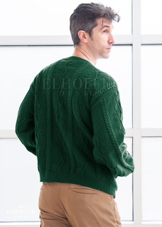 PREORDER - Elevensies Oversize Cardi - Fangorn Green