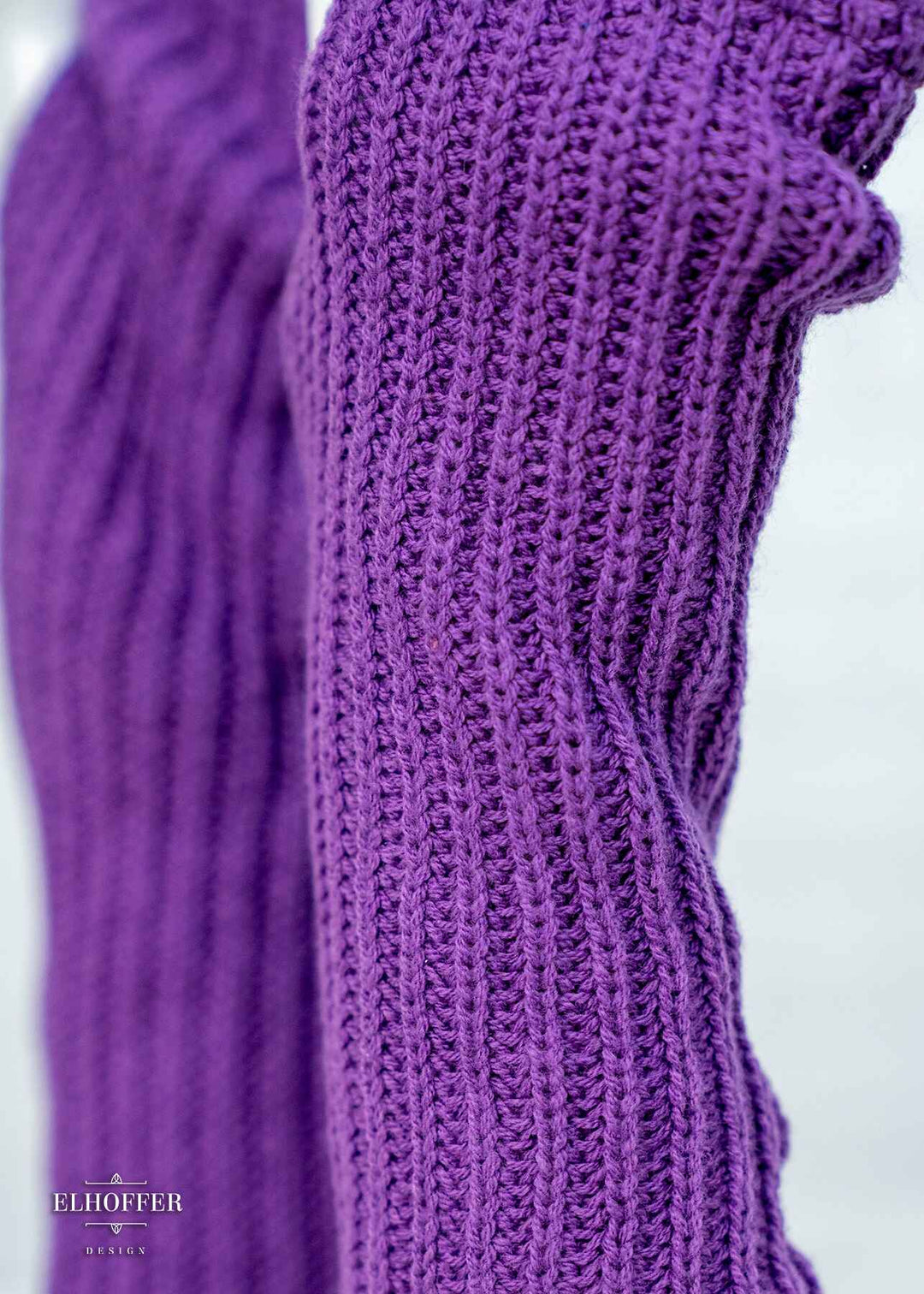 Sacred Princess Fingerless Gloves - Conjurer Purple