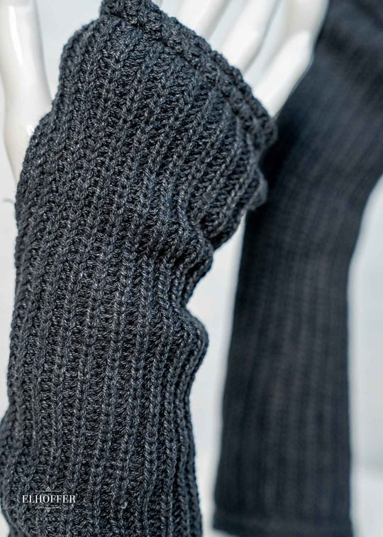 Sacred Princess Fingerless Gloves - Storm Horn Grey