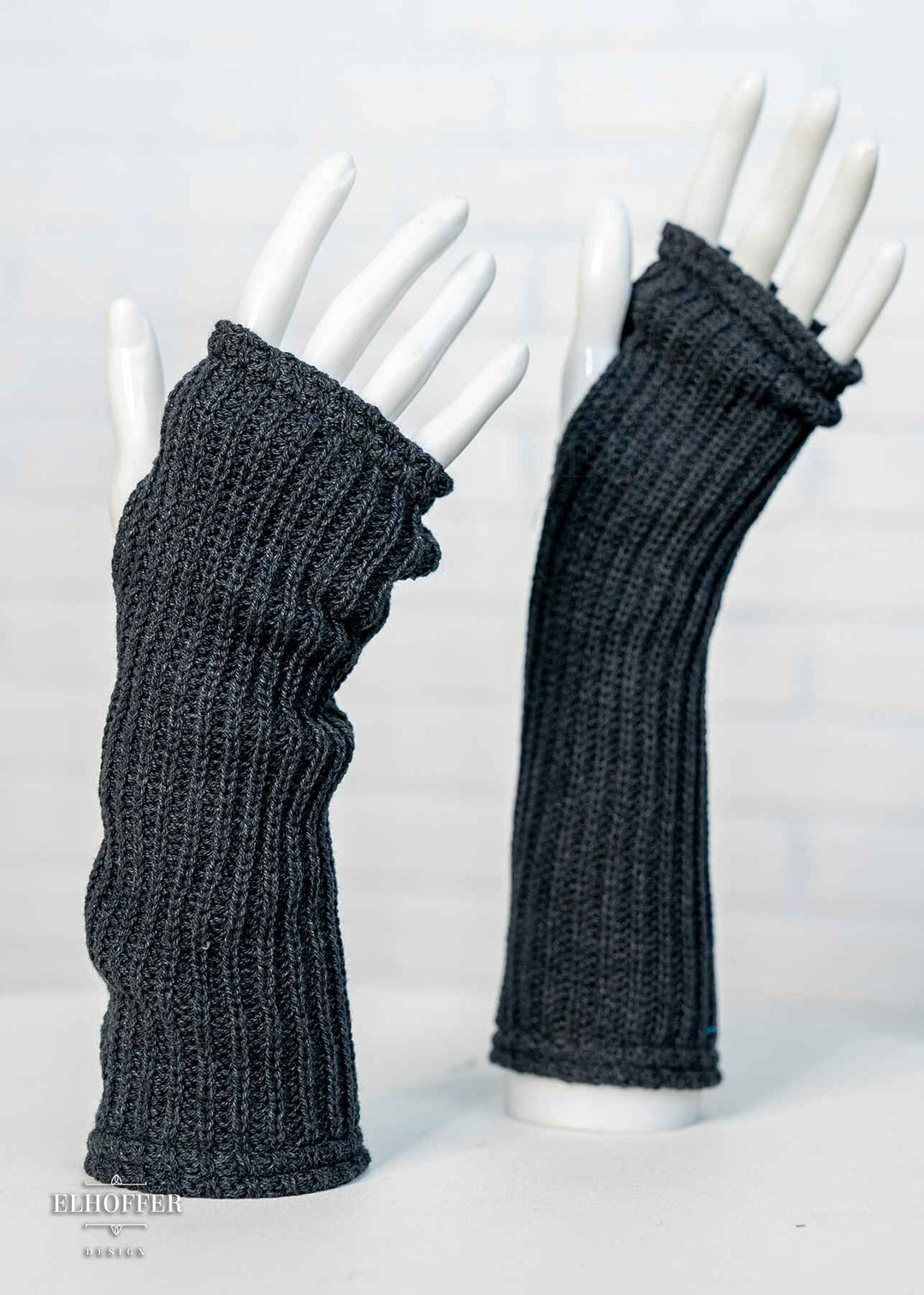 Sacred Princess Fingerless Gloves - Storm Horn Grey