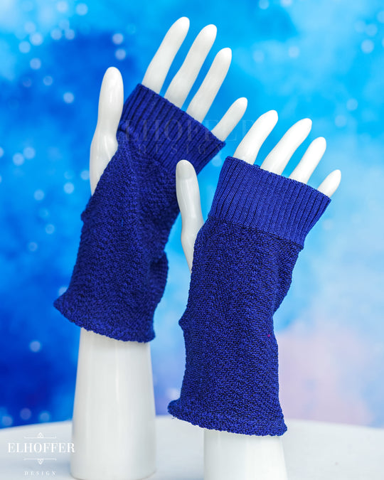 Cobalt Blue Gloves