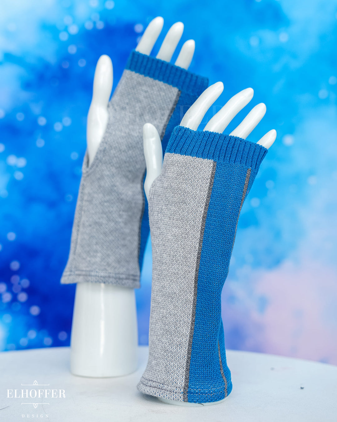 Galactic Baby Bot Blue Gloves