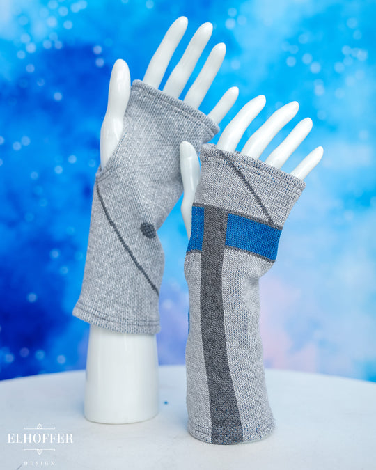 Galactic Baby Bot Blue Gloves