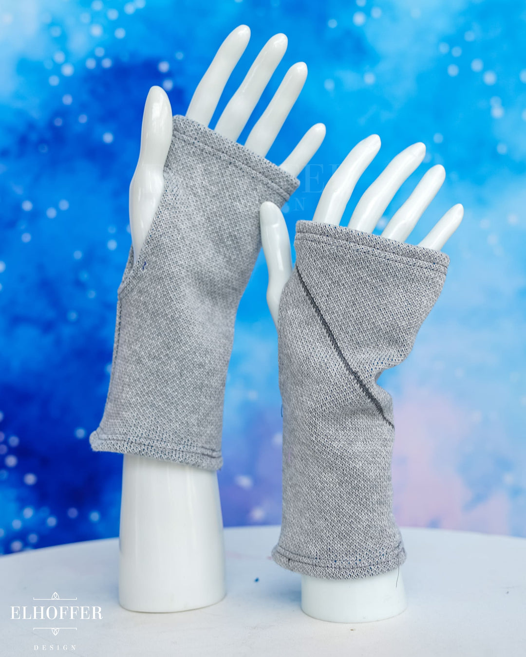 Galactic Baby Bot Blue Gloves
