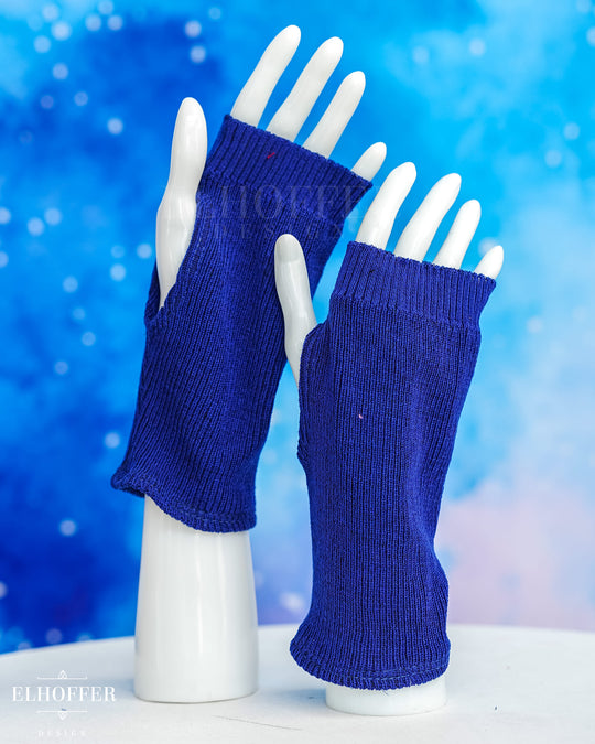 Cobalt Blue Gloves