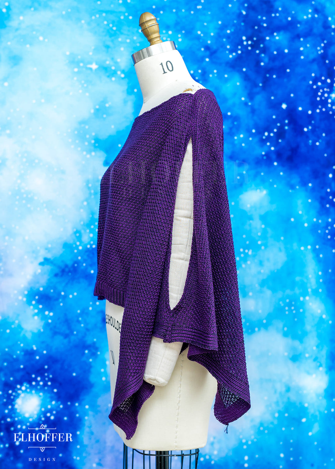 Essential Handmade Goddess Top - Sinister Purple