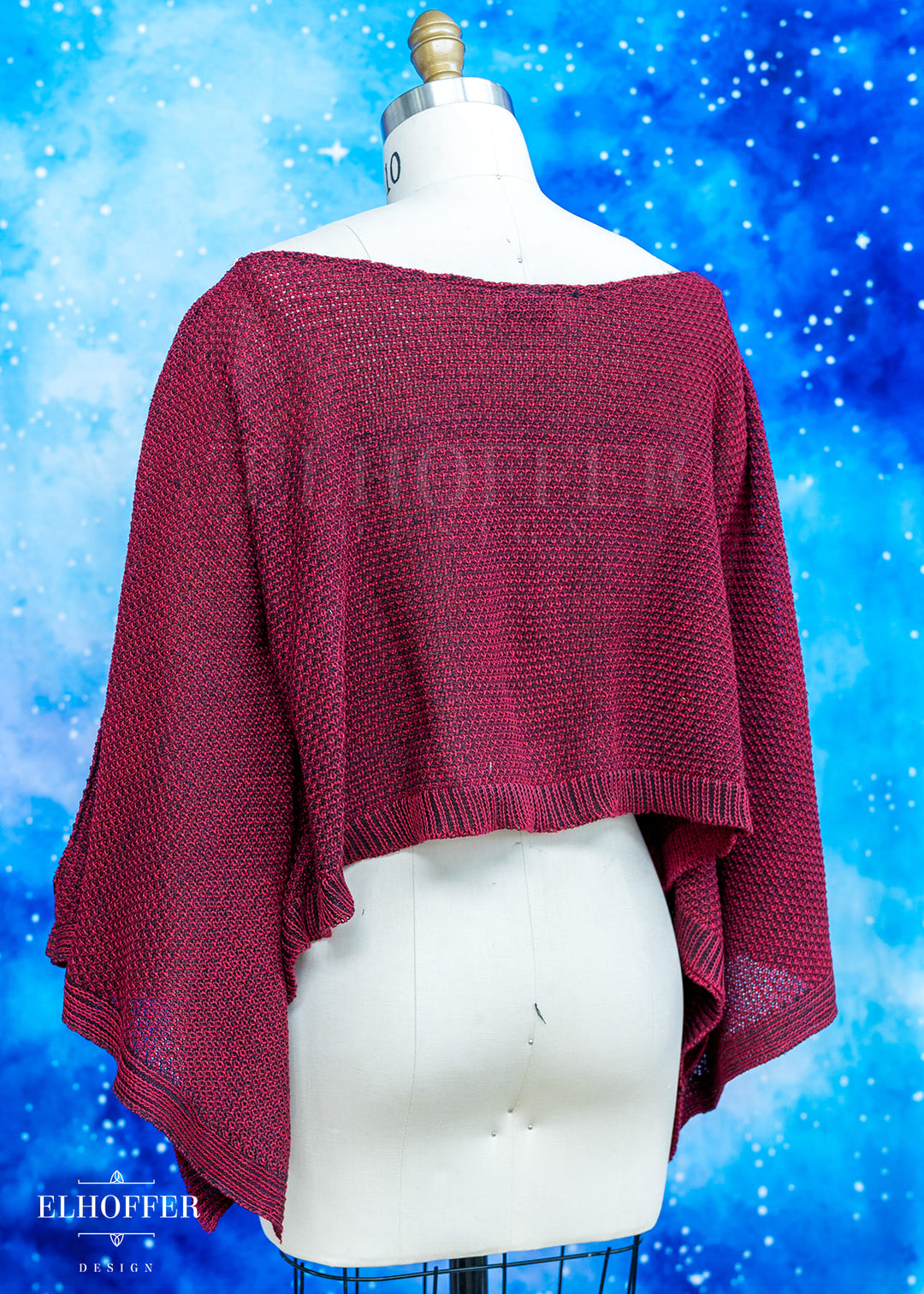 Essential Handmade Goddess Top - Blood Red