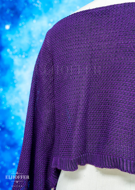 Essential Handmade Goddess Top - Sinister Purple