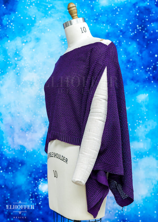 Essential Handmade Goddess Top - Sinister Purple