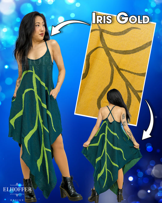 PREORDER - Pixie Tank Leaf Knit Dress - Select Your Color