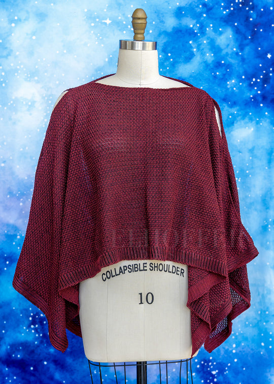 Essential Handmade Goddess Triple Tacked Top - Dragonwing Blood Red