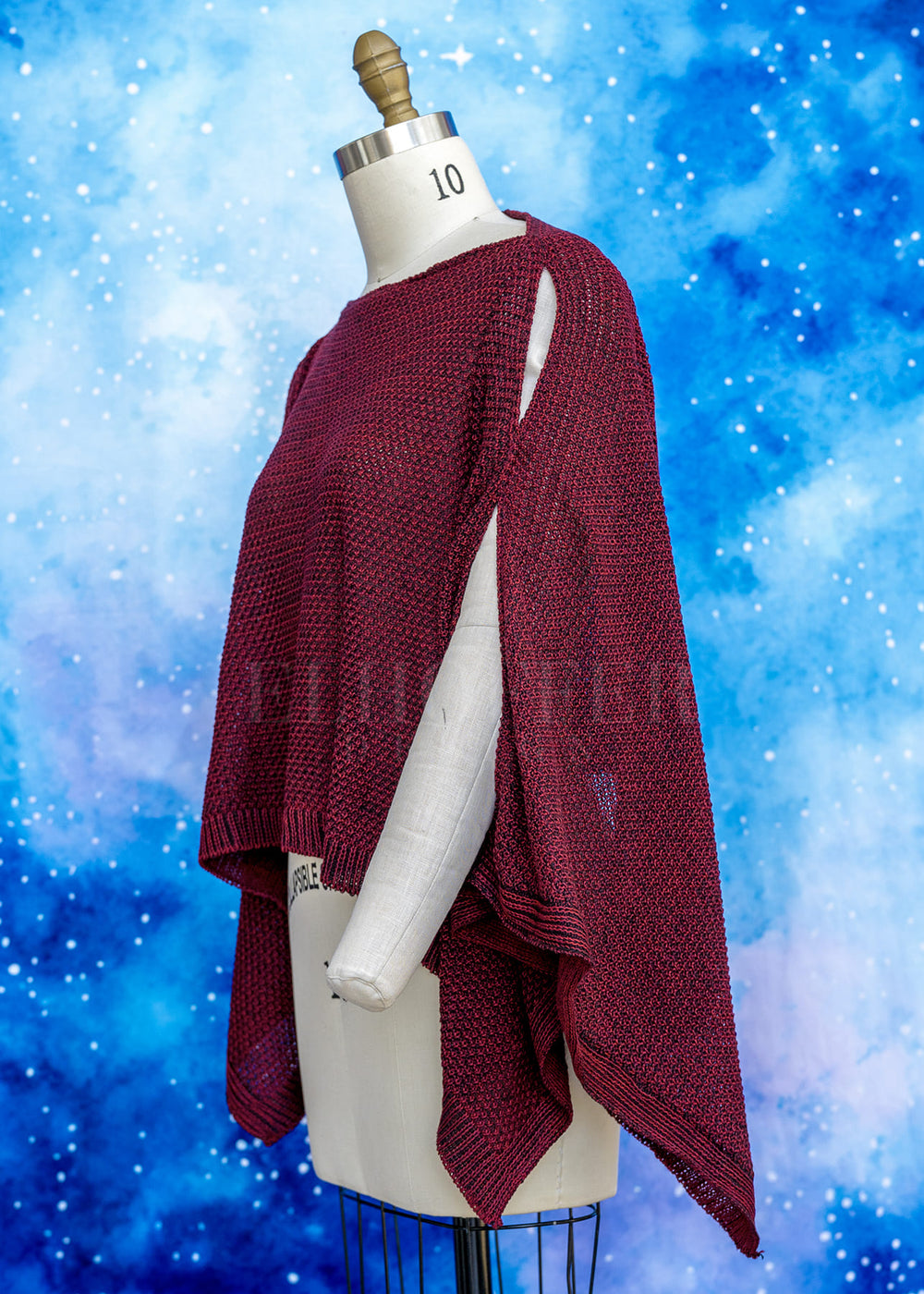 Essential Handmade Goddess Triple Tacked Top - Dragonwing Blood Red