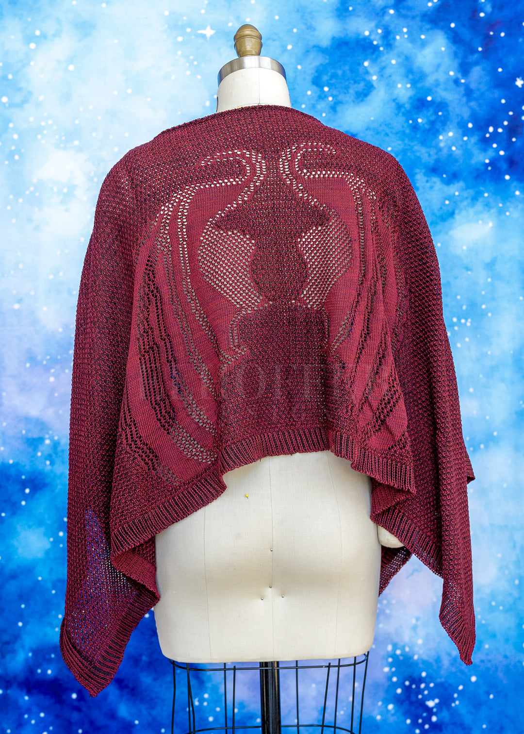 Essential Handmade Goddess Triple Tacked Top - Dragonwing Blood Red