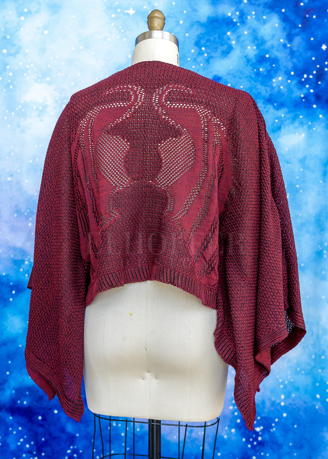 Essential Handmade Goddess Triple Tacked Top - Dragonwing Blood Red