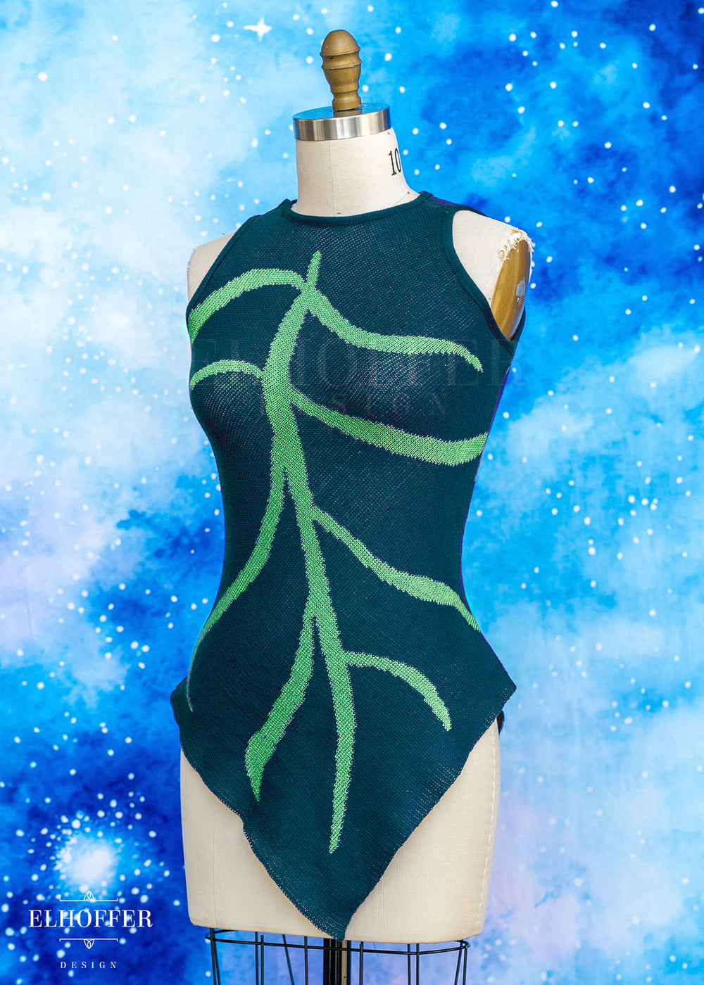 Customize Your Quest - Tinker Green Leaf Knit