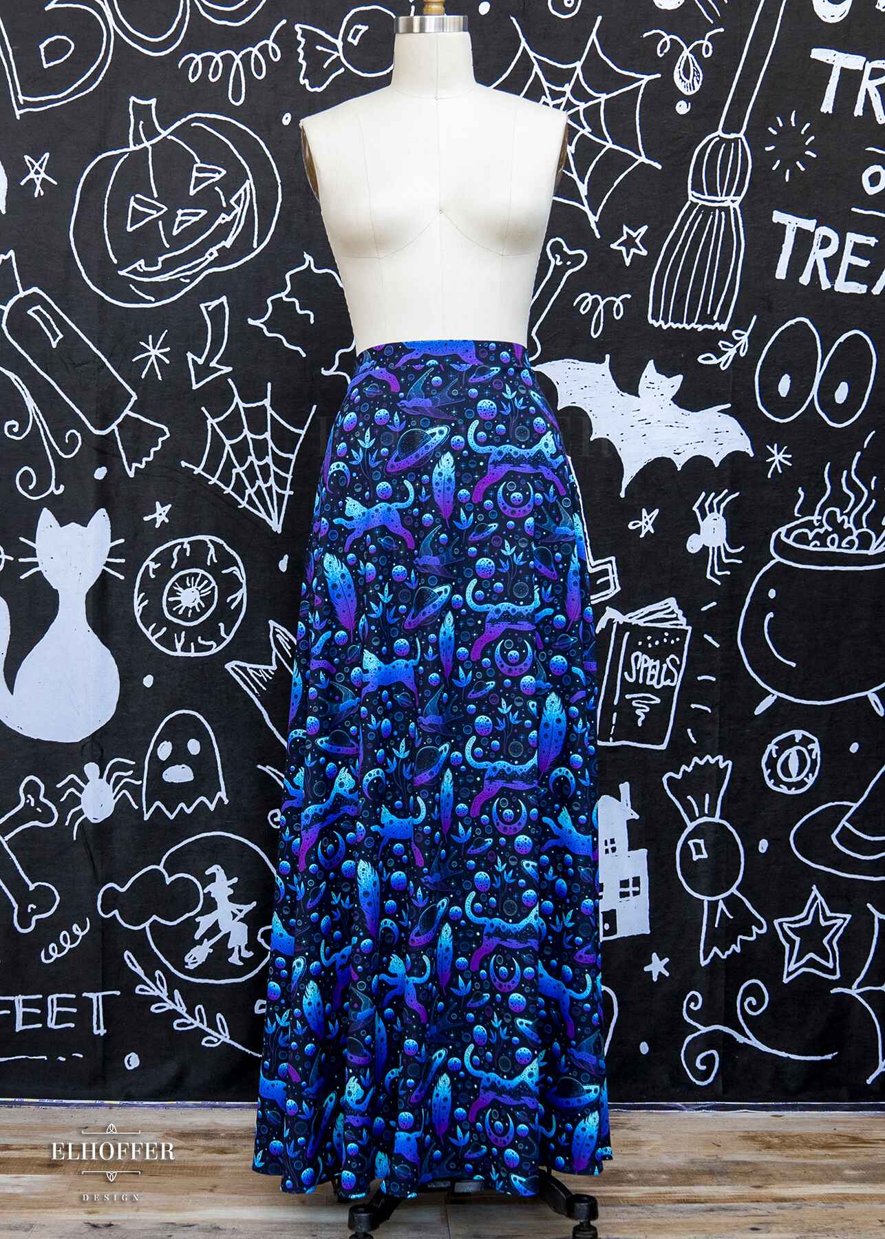 Essential Cindy Maxi Skirt - Twilight Catty Witch