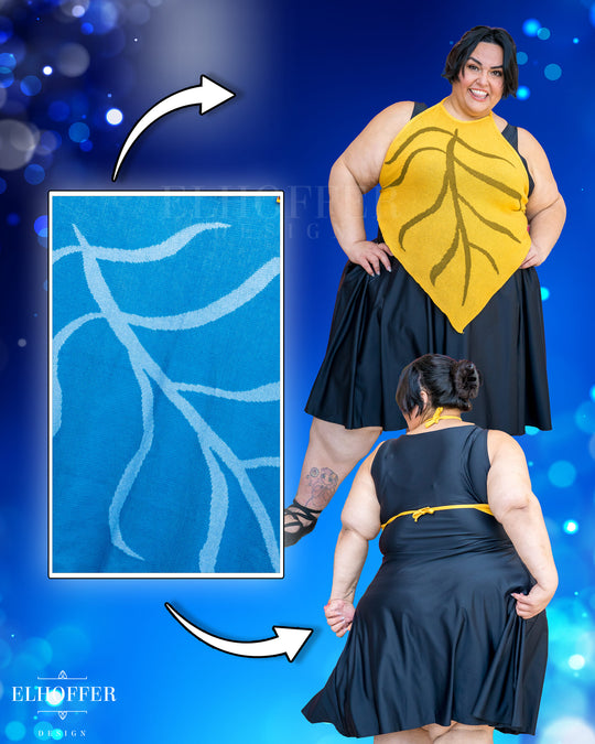 Customize Your Quest - Frosty Blue Leaf Knit