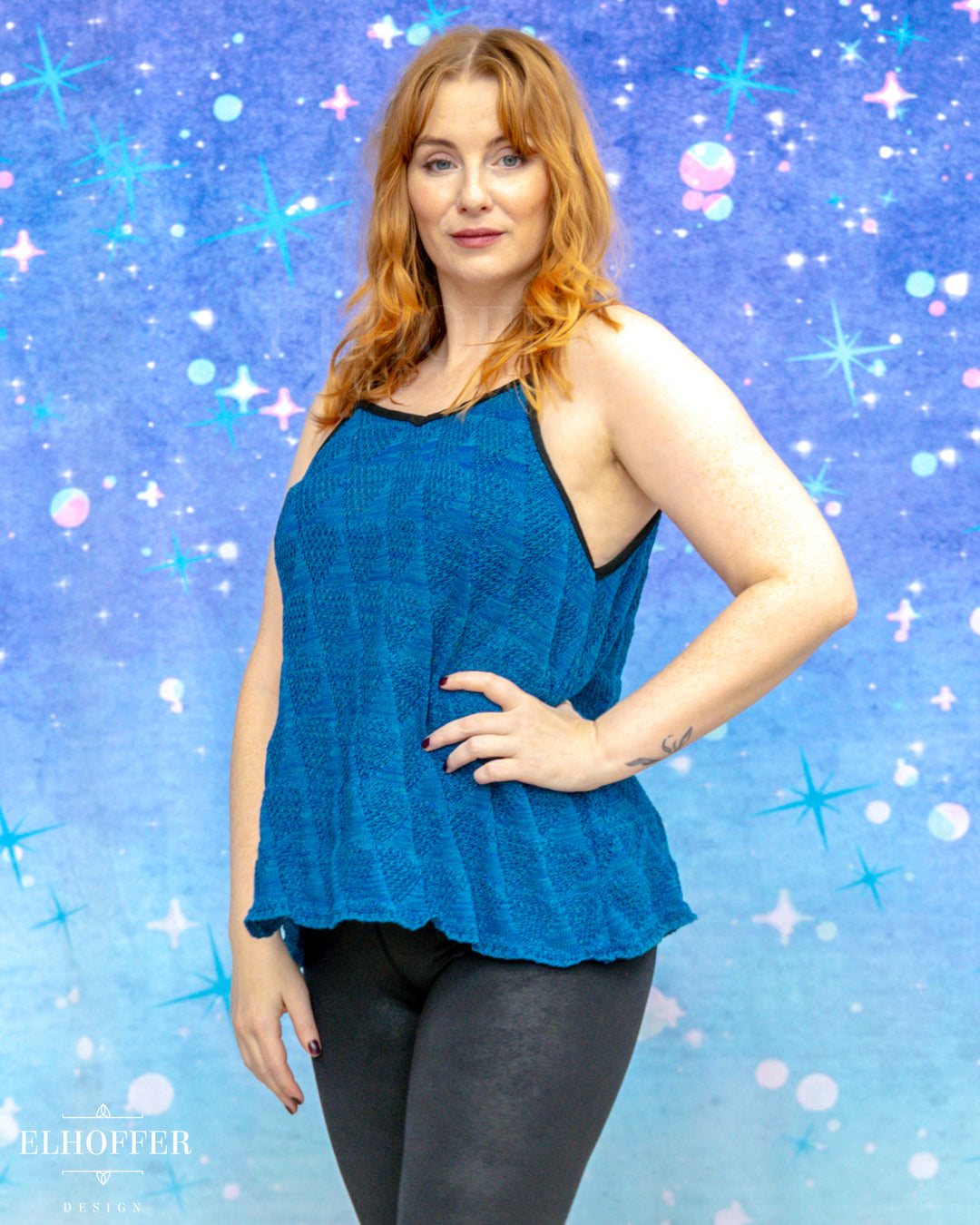PREORDER - Interstellar Insignia Trapeze Tank - Science Blue