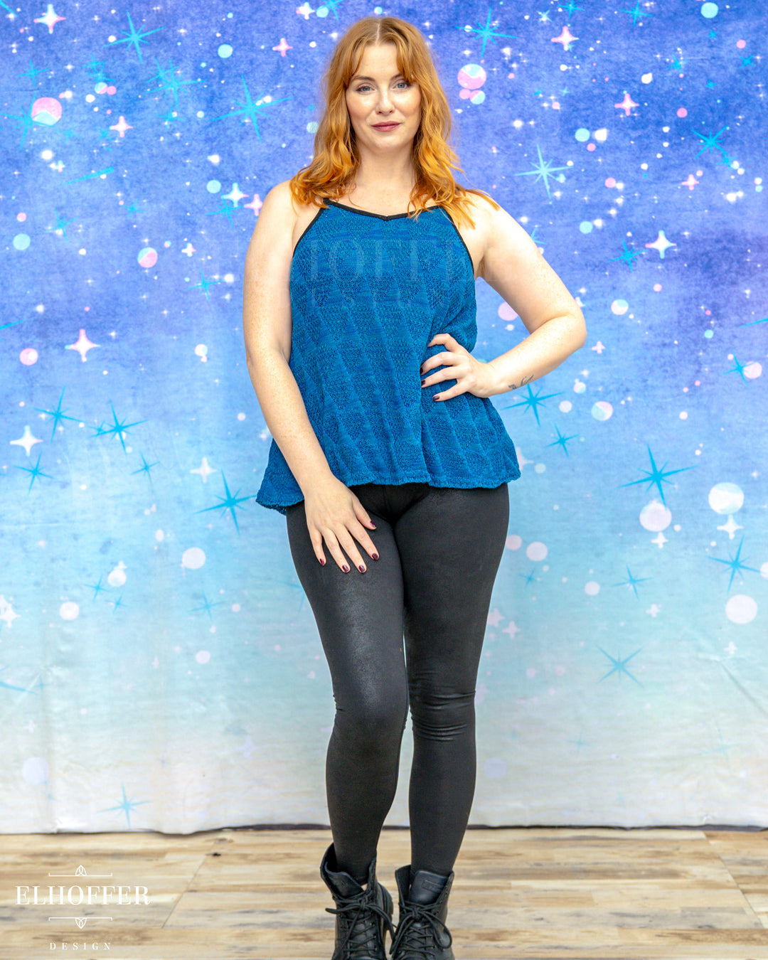PREORDER - Interstellar Insignia Trapeze Tank - Science Blue