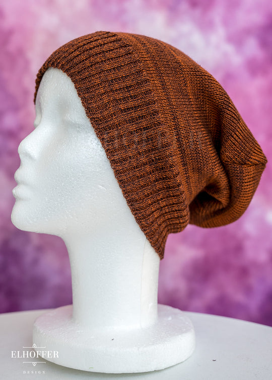 Galactic Outpost Rust Rebellion Knit Slouchie Beanie