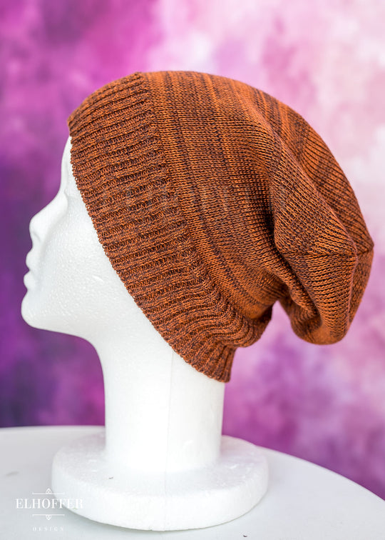 Galactic Outpost Rust Rebellion Knit Slouchie Beanie