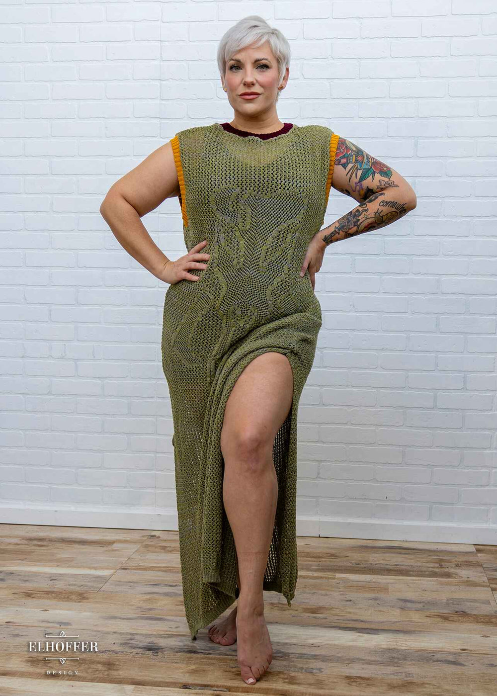 Galactic Hunter Knit Cover Up Dress Dress