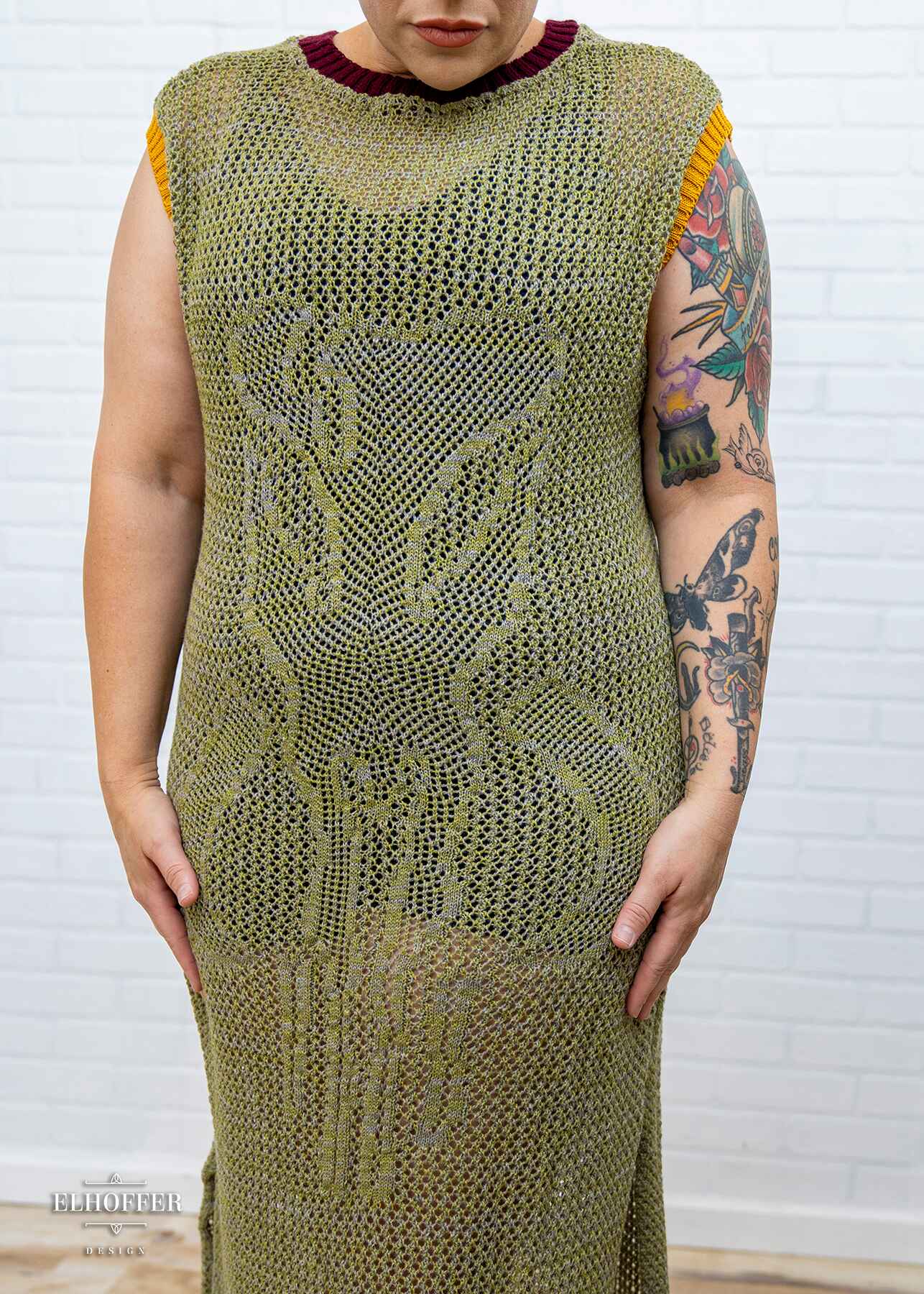 Galactic Hunter Knit Cover Up Dress