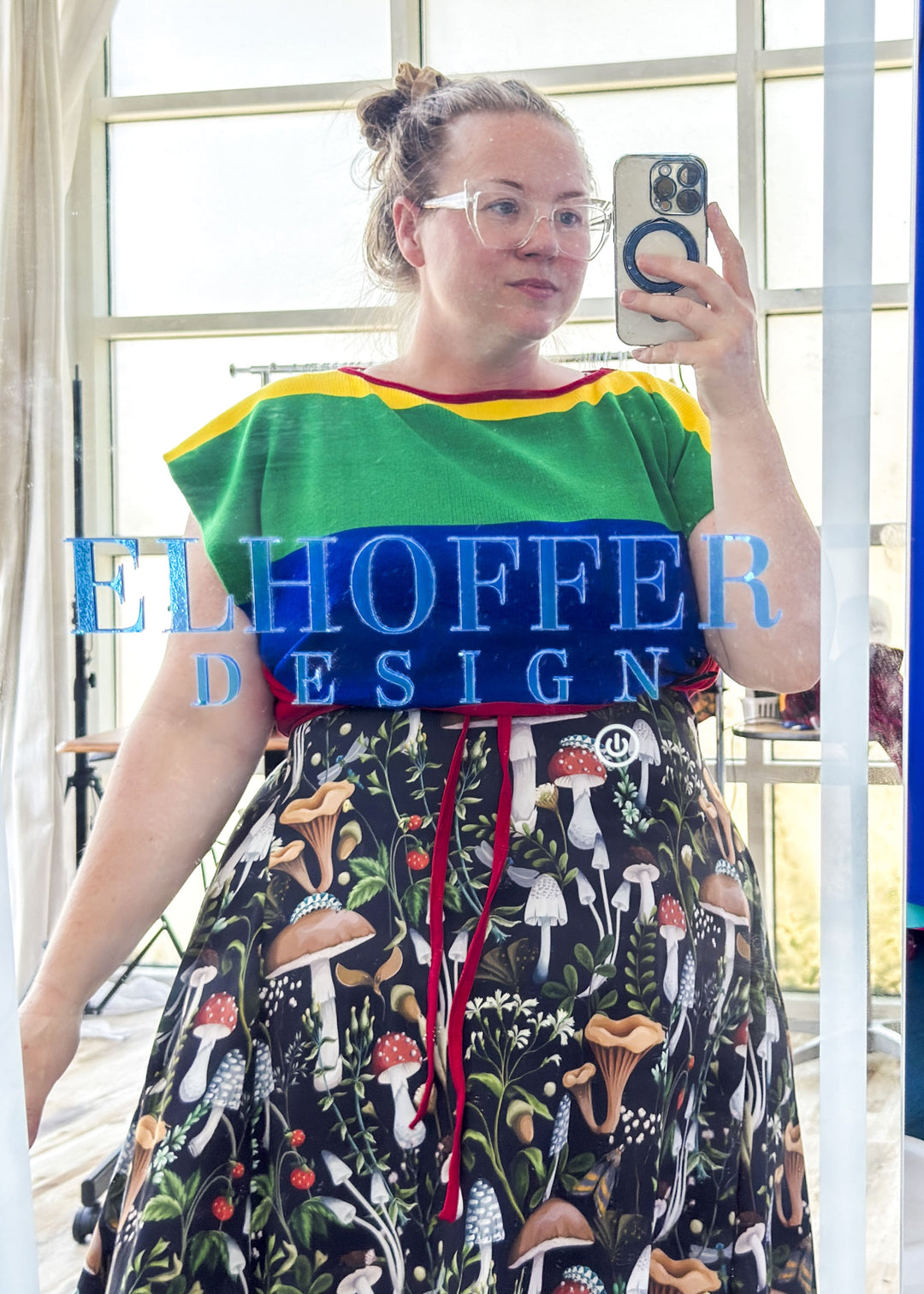 Handmade Rainbow Pride Wrap Crop