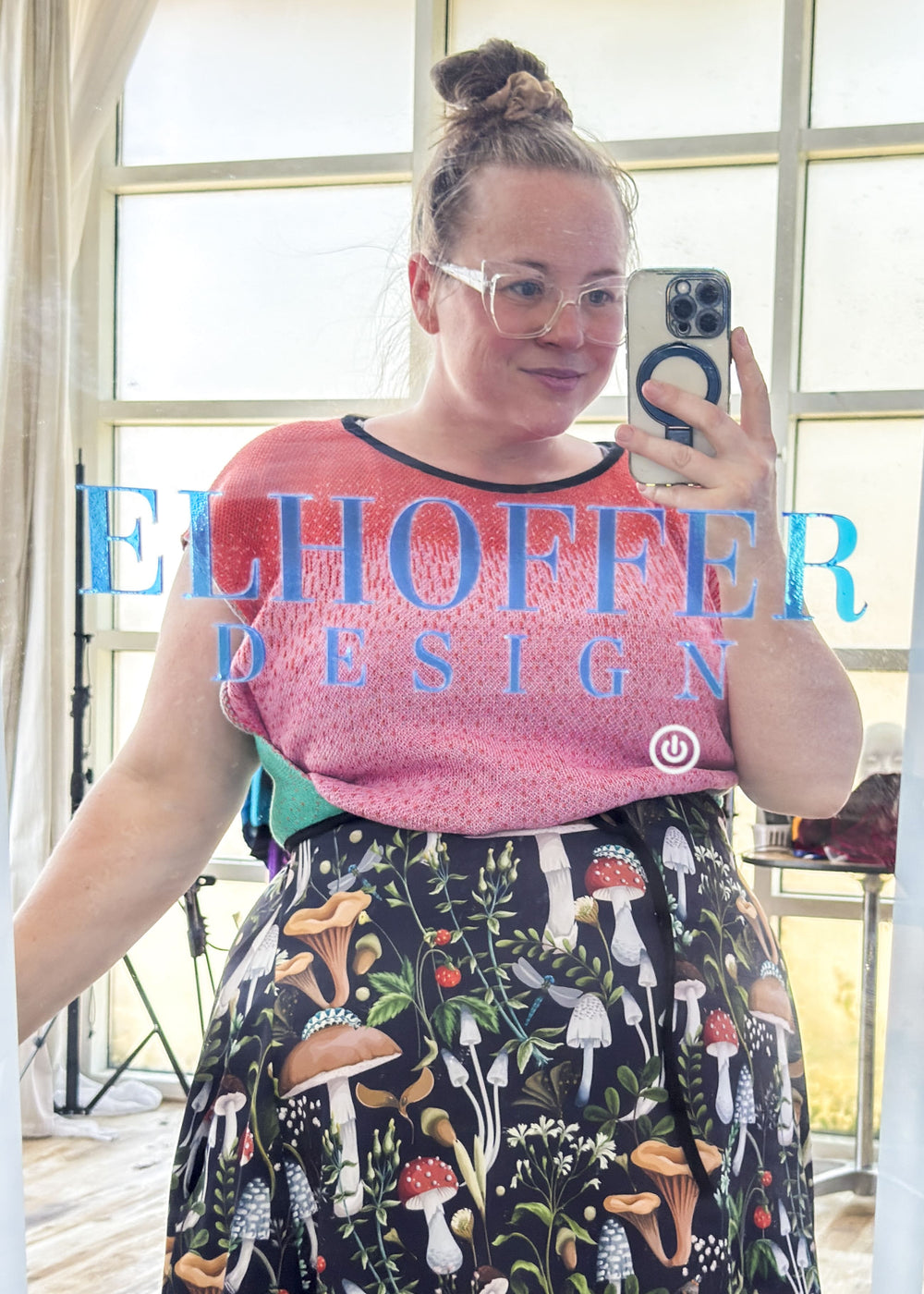 Handmade Sherbert Ombre Wrap Top