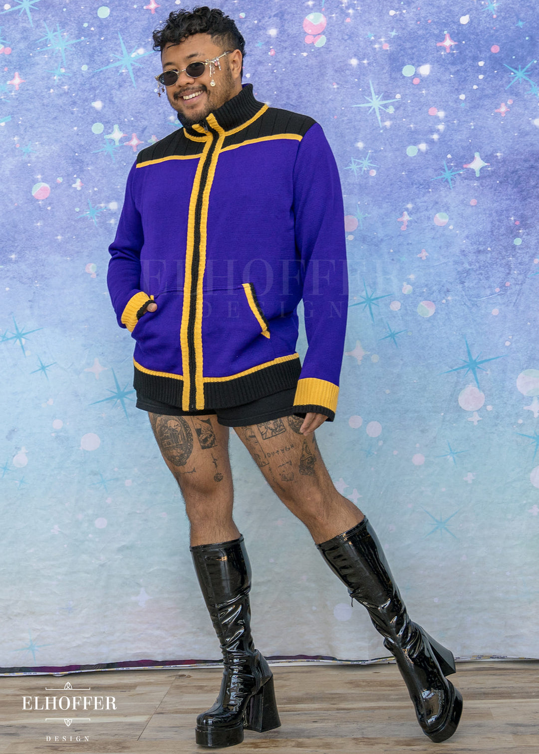 Crusader Unisex Knit Jacket