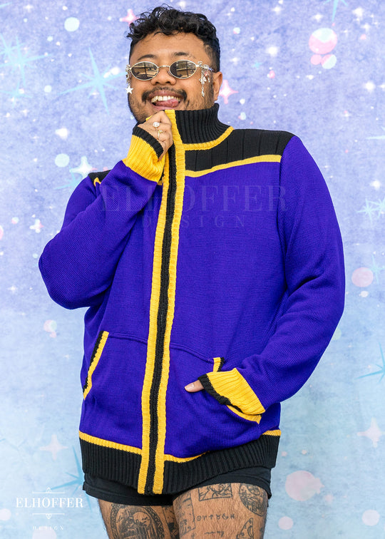 Crusader Unisex Knit Jacket